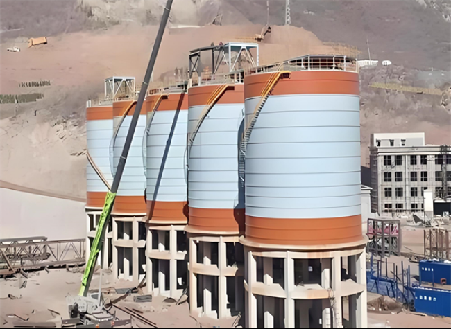 聊城高架钢板仓